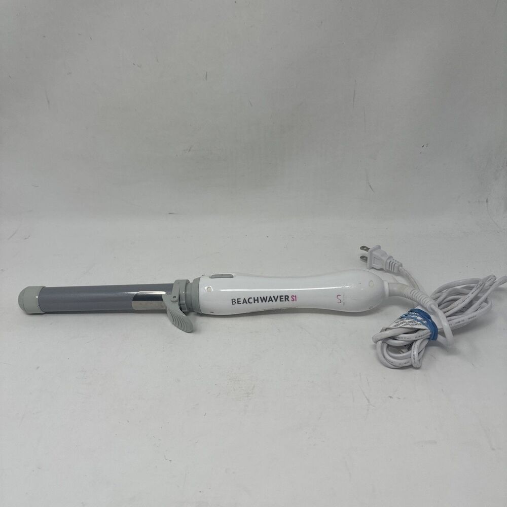 The Beachwaver Co. S1 Dual Voltage Curling Iron - White